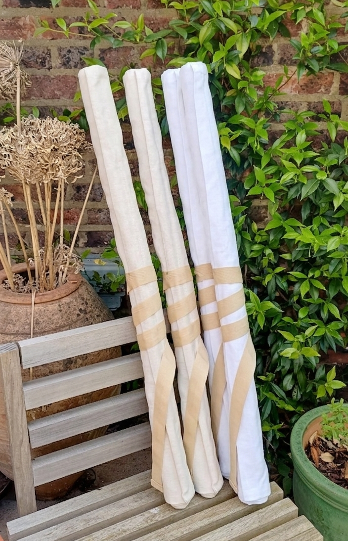 Rolled fabric shades