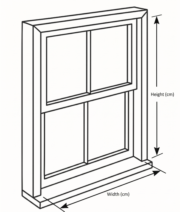 Window measurement guide